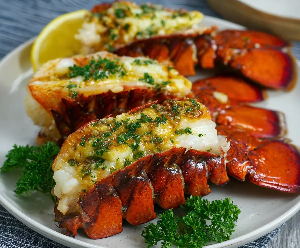 Easy Lobster Tail with Garlic Butter