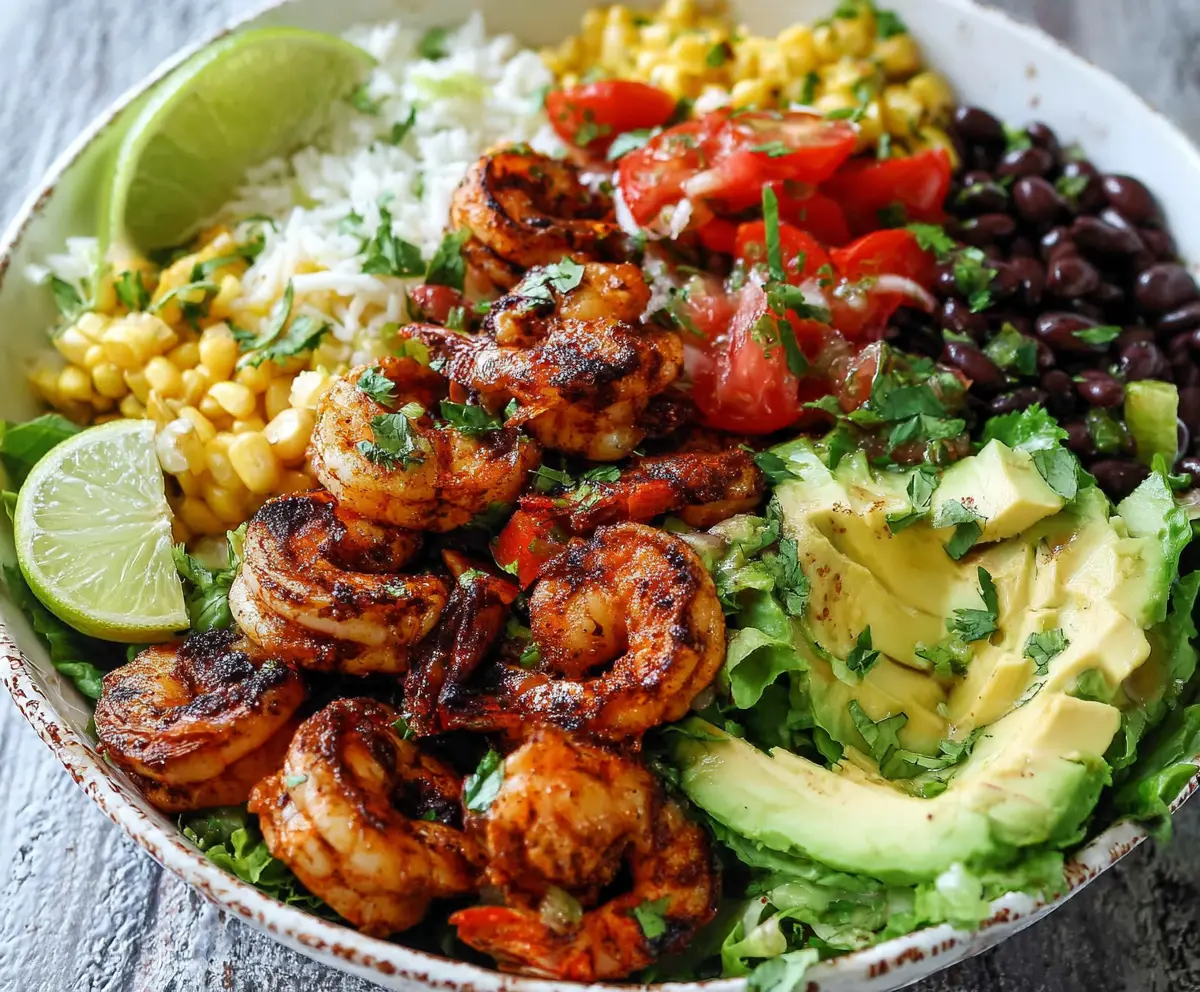 Easy Mexican Shrimp Bowls Recipe