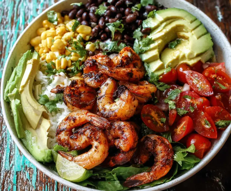 Mexican Shrimp Bowls