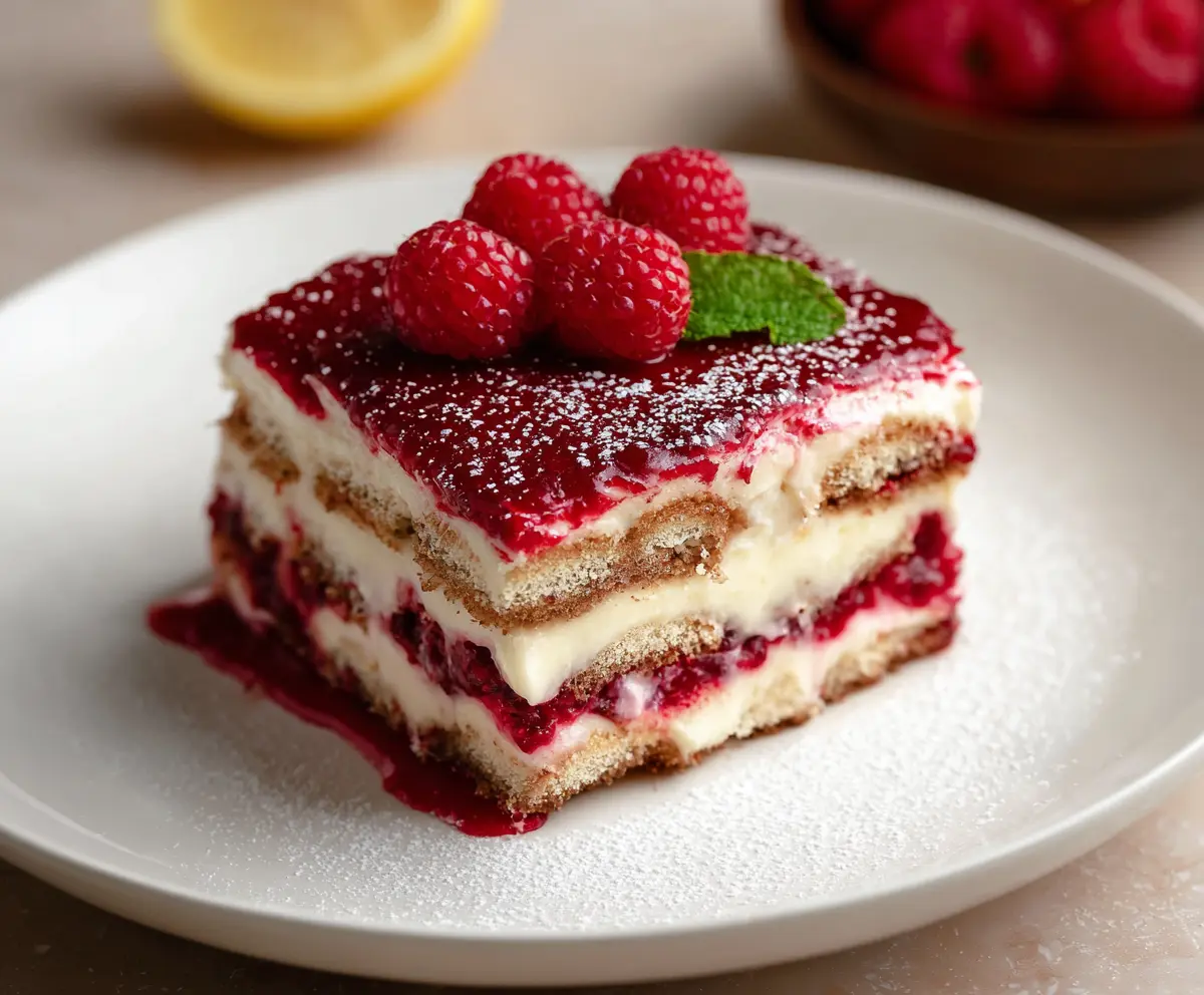 Easy Raspberry Tiramisu Recipe