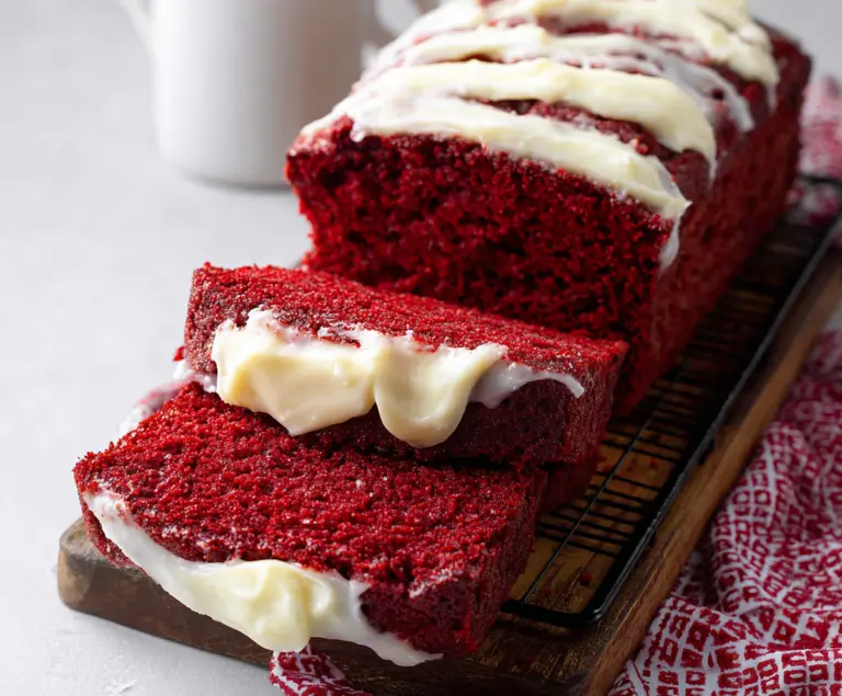 Red Velvet Loaf Cake
