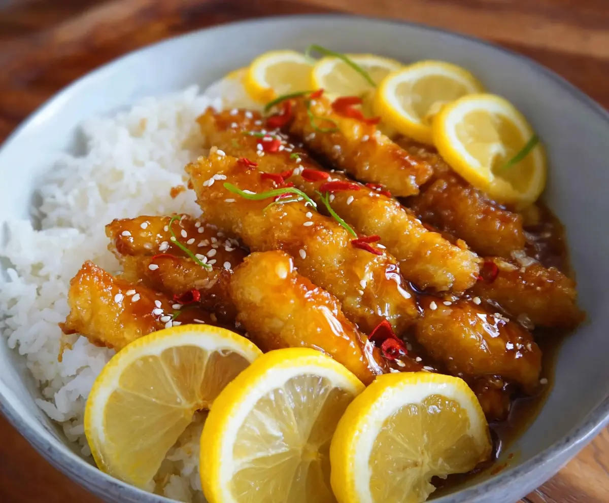 Easy Chinese Lemon Chicken Recipe