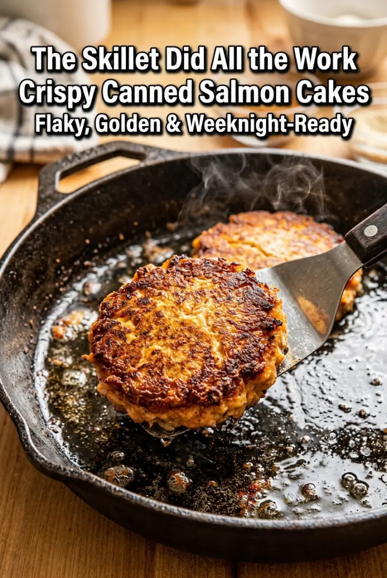 Crispy Canned Salmon Cakes