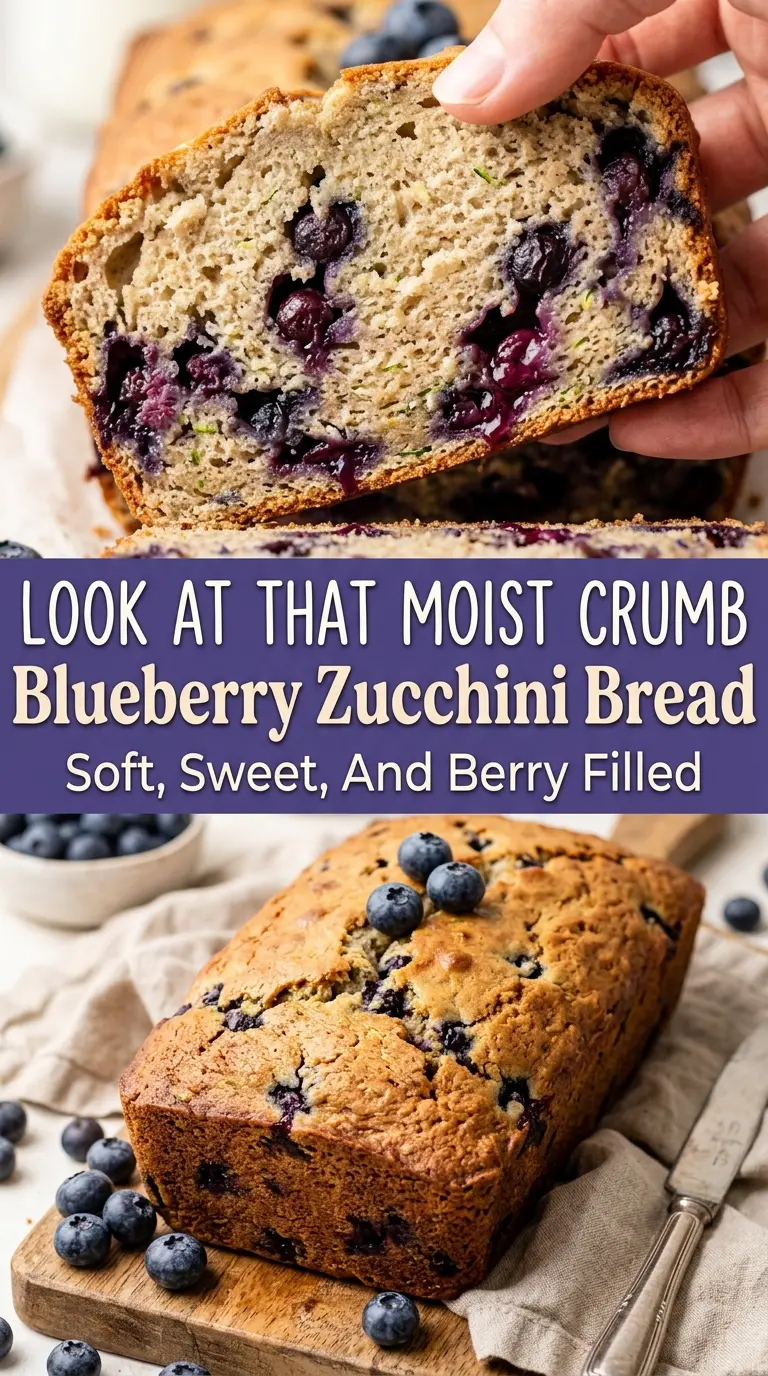 Blueberry Zucchini Bread