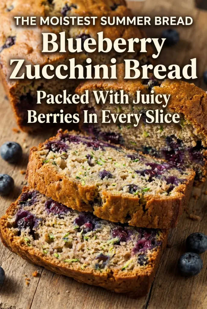 Blueberry Zucchini Bread