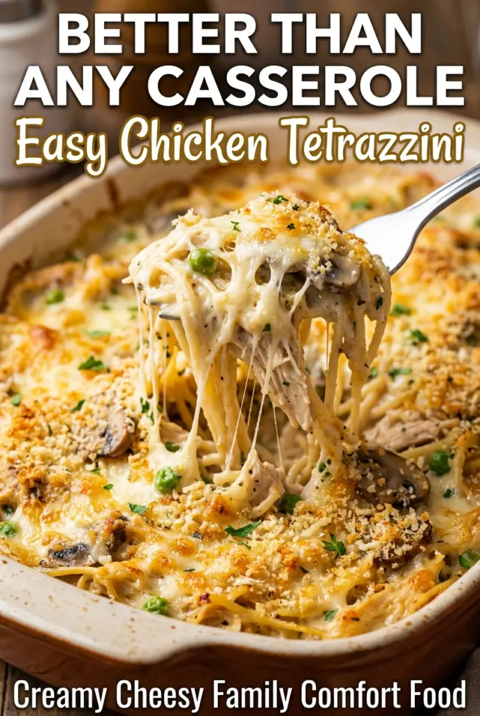 Easy Chicken Tetrazzini