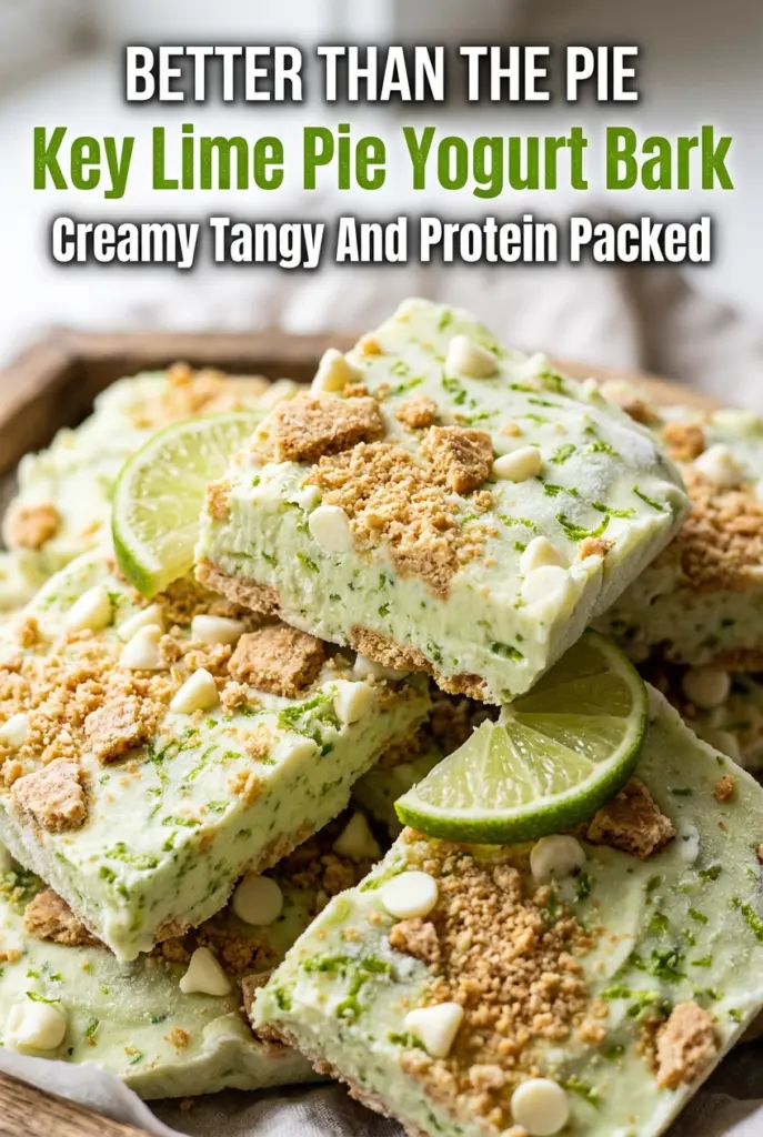 Key Lime Pie Yogurt Bark