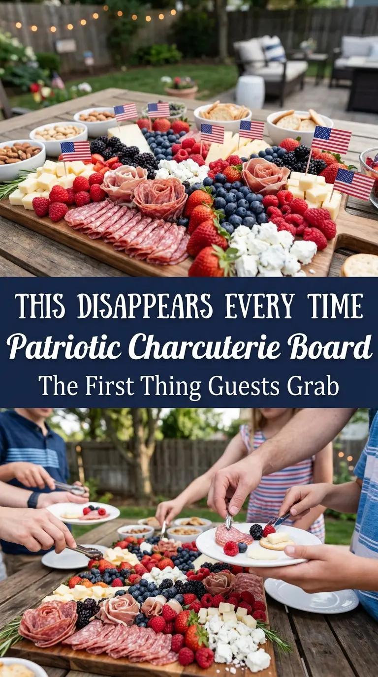Patriotic Charcuterie Board