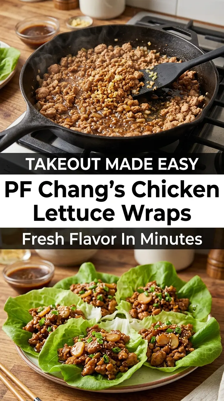 PF Chang's Chicken Lettuce Wraps (Copycat)