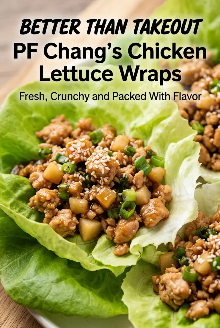 PF Chang’s Chicken Lettuce Wraps (Copycat)