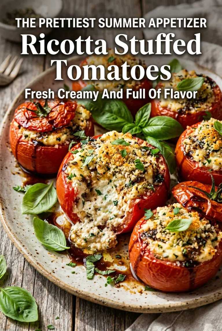 Ricotta Stuffed Tomatoes