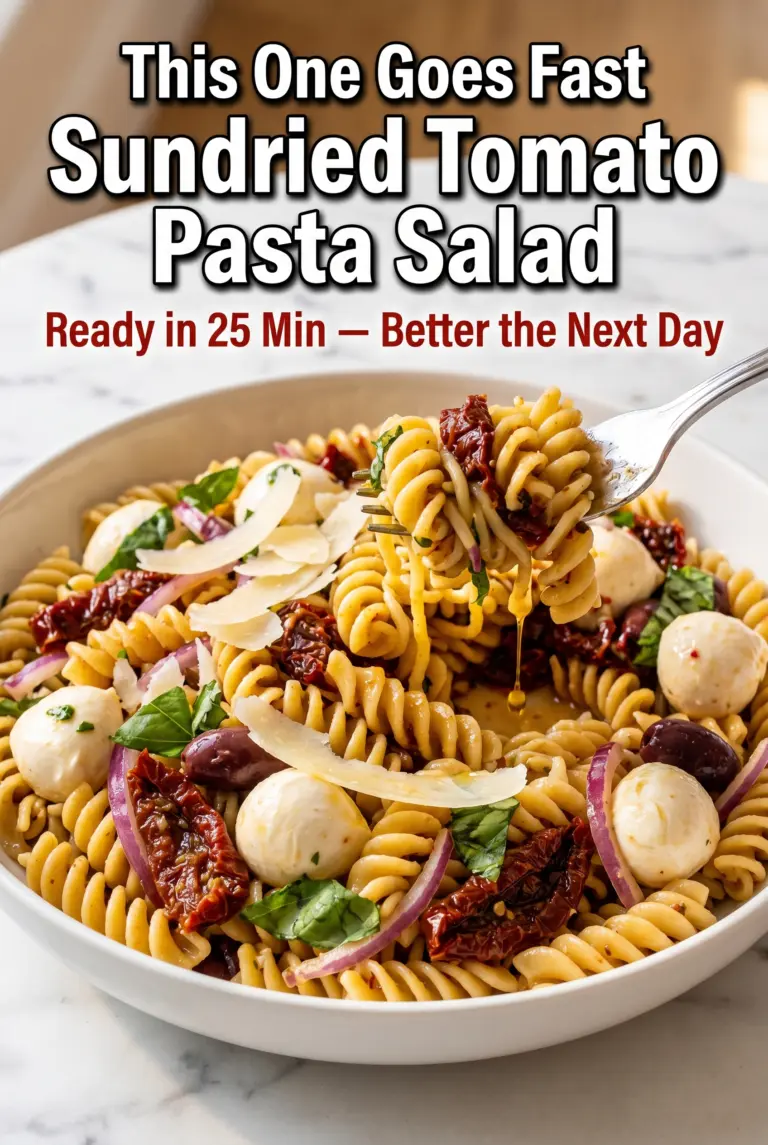 Sundried Tomato Pasta Salad