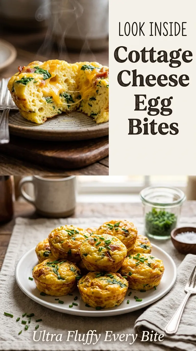 Cottage Cheese Egg Bites