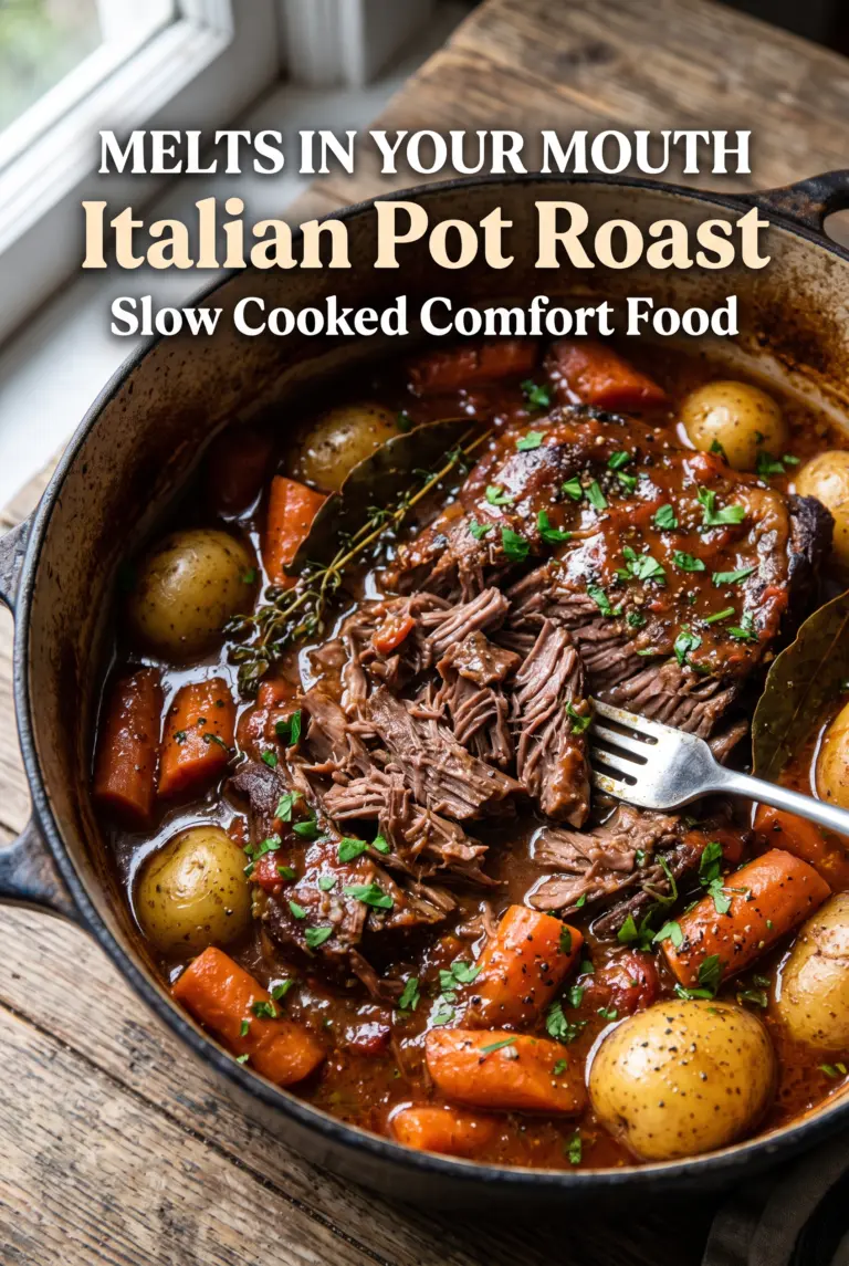 Italian Pot Roast with Tender Vegetables