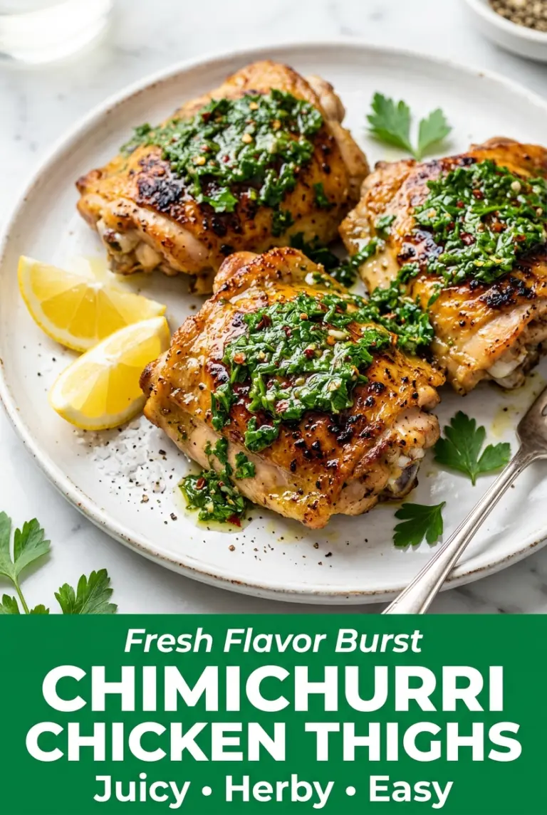 Chimichurri Chicken Thighs