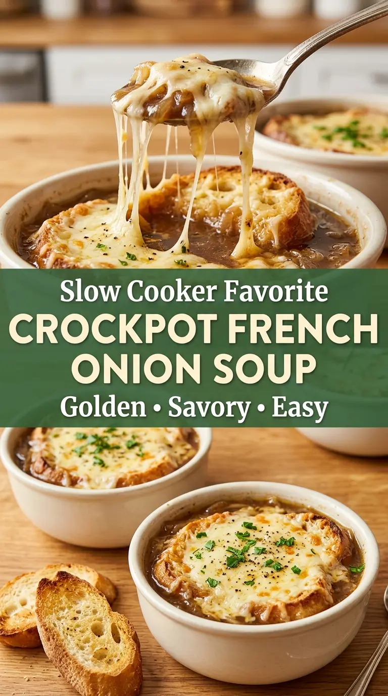 Crockpot French Onion Soup