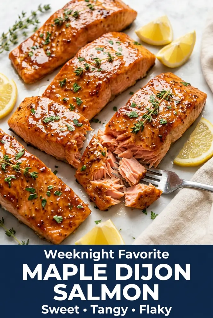Maple Dijon Salmon
