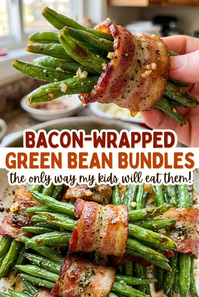 Bacon-Wrapped Green Bean Bundles