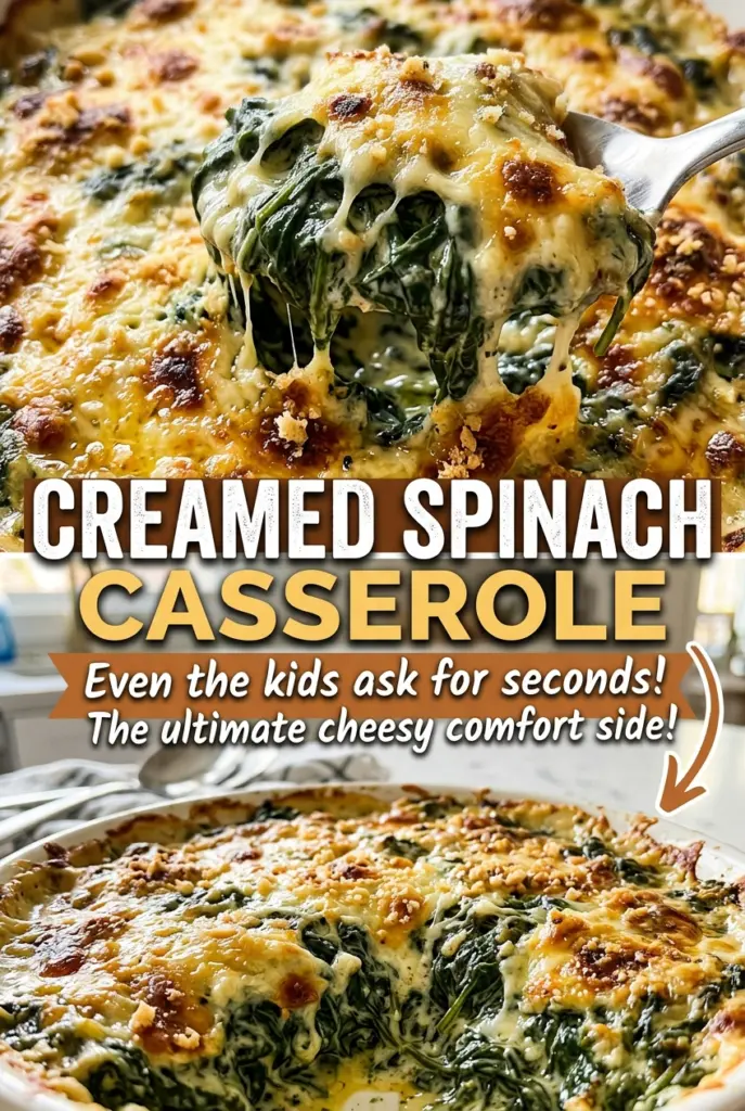 Creamed Spinach Casserole