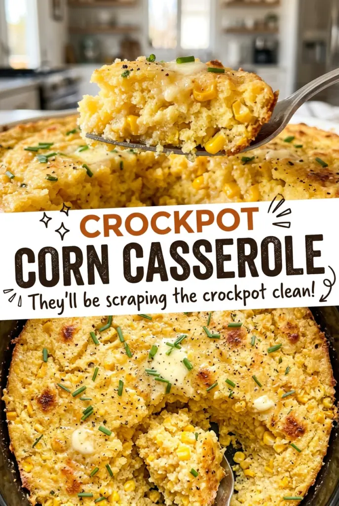Crockpot Corn Casserole