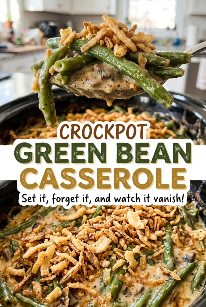 Crockpot Green Bean Casserole