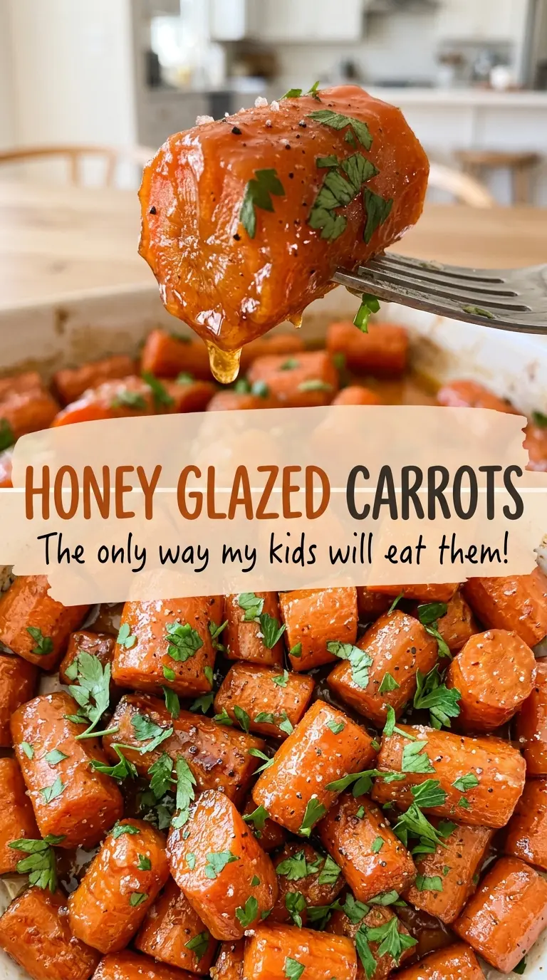 Honey Glazed Carrots buttery honey-coated rounds