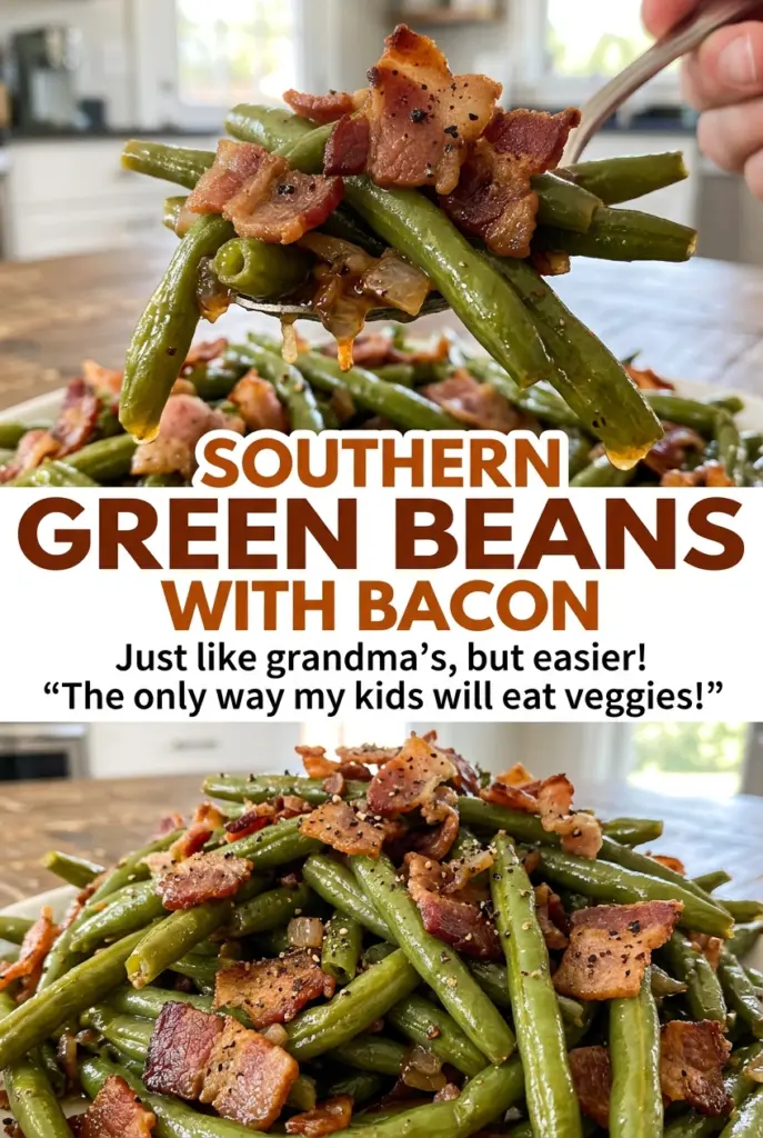Southern Green Beans with Bacon